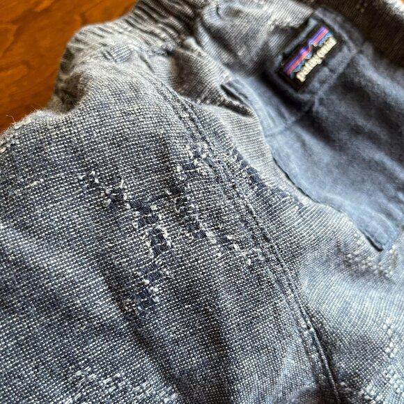 Patagonia blue hemp pants 4T - Picture 8 of 10